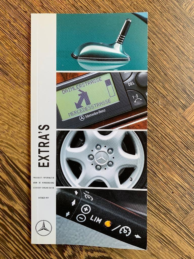 Produkt informatie folder Mercedes-Benz extra's oktober 1997, Nieuw, Mercedes-Benz, Mercedes, Ophalen of Verzenden