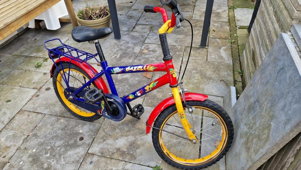 Gazelle Loekie kinderfiets 16 inch, Ophalen, Gebruikt, 16 tot 20 inch, Gazelle