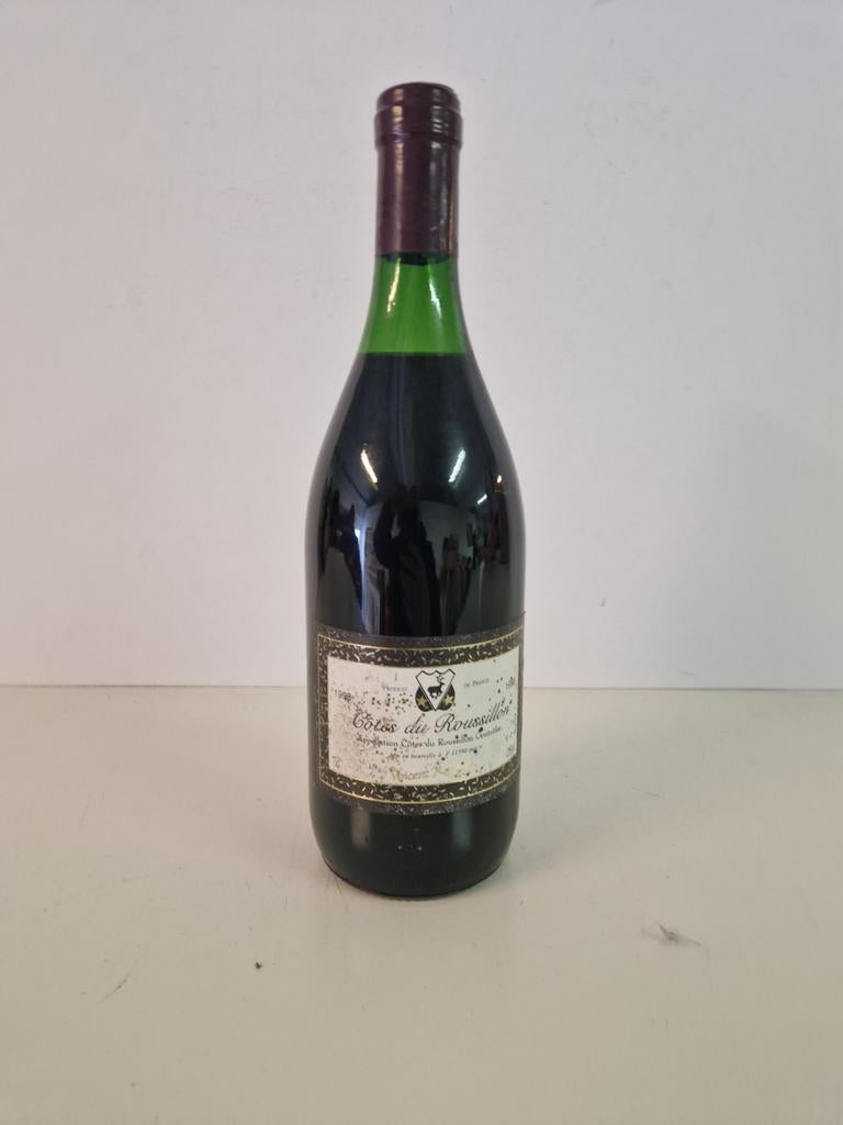 Vintage fles Cotes du Roussillon 1998, Verzamelen, Ophalen