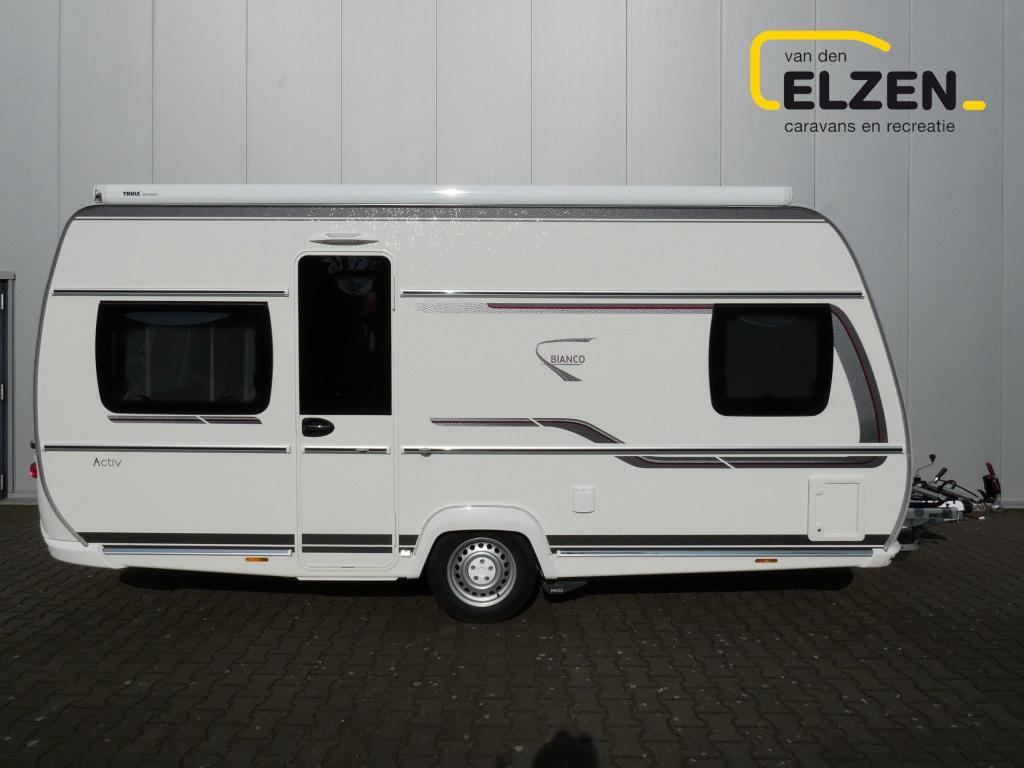 Fendt Bianco Activ 445 SFB Mover, luifel, fietsendr., Caravans en Kamperen, Caravans, Rondzit, Bedrijf, Overige typen, Fendt