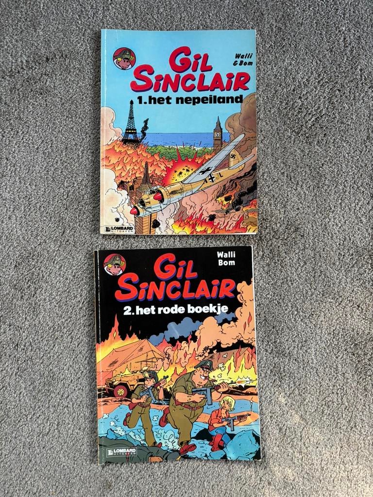 2x stripboek Gil Sinclair (deel 1+2, zeer nette staat!), Boeken, Meerdere stripboeken, Ophalen of Verzenden, Zo goed als nieuw