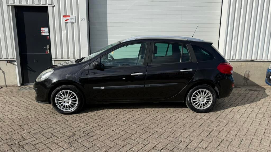 Renault Clio 1.2 TCE Estate|AIRCO|LMV|CRUISE|ISOFIX|NWE APK!, Voorwielaandrijving, Euro 5, Zwart, 4 cilinders