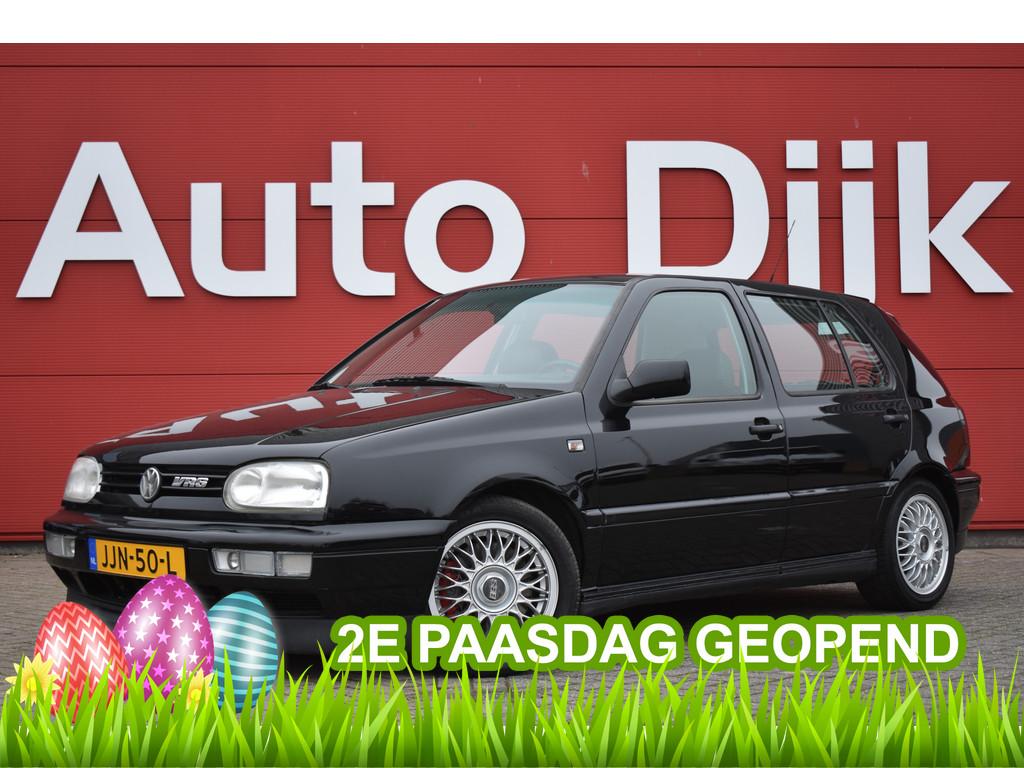 Volkswagen Golf 2.9 VR6 Syncro Leder | Airco | Cruise | Spor, Zwart, 190 pk, Zwart, Leder