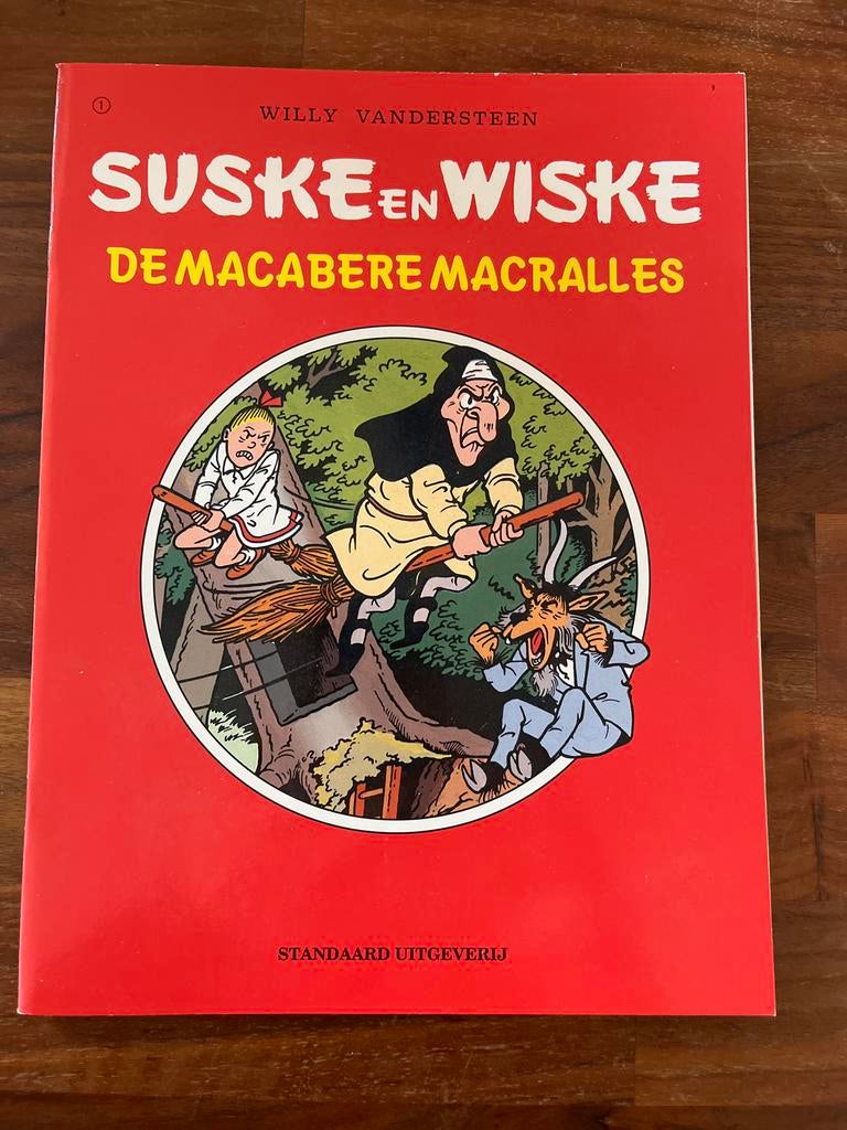 Suske en Wiske: De Macabere Macralles, Eén stripboek, Verzenden, Gelezen
