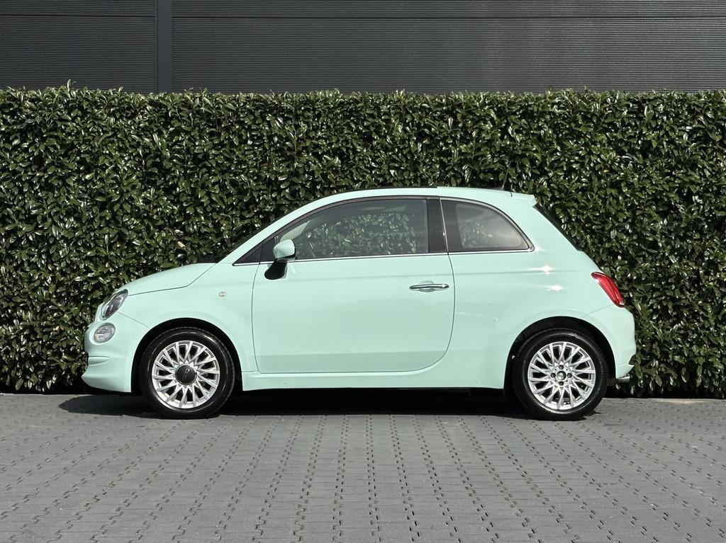 Fiat 500 1.2 Lounge NL AUTO, NAP LOGISCH, PANORAMADAK, AIRCO, Voorwielaandrijving, Gebruikt, 4 cilinders, 840 kg