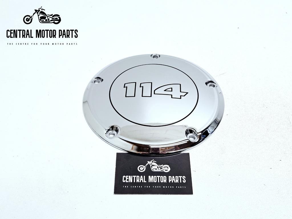 Chromen 114ci Derby Cover Twin Cam 2000-2017, Niet ingevuld, Gebruikt, Niet ingevuld, Ophalen of Verzenden