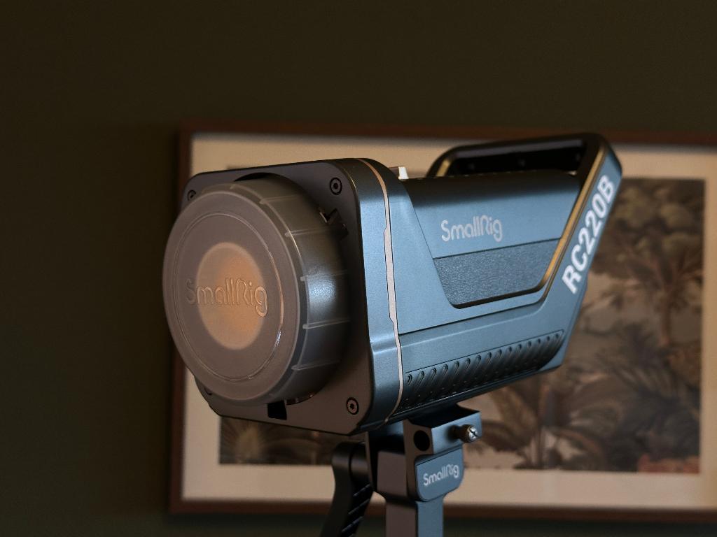 SmallRig RC220B LED + Softbox + C-Stand Complete Set, Ophalen, Zo goed als nieuw, Lamp of Flitsset