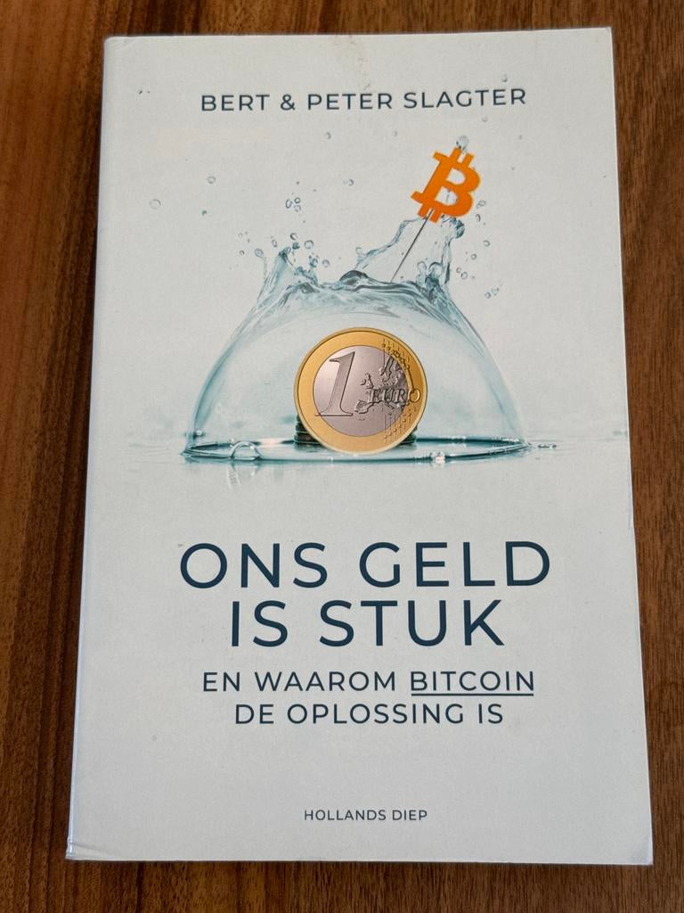 Ons Geld Is Stuk - Bitcoin als Oplossing, Boeken, Economie, Management en Marketing, Zo goed als nieuw, Geld en Beleggen, Ophalen of Verzenden