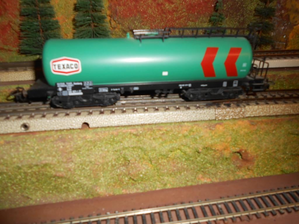 Märklin 4652, 4 assige ketelwagon van TEXACO, Wisselstroom, Wagon, Ophalen of Verzenden, Zo goed als nieuw