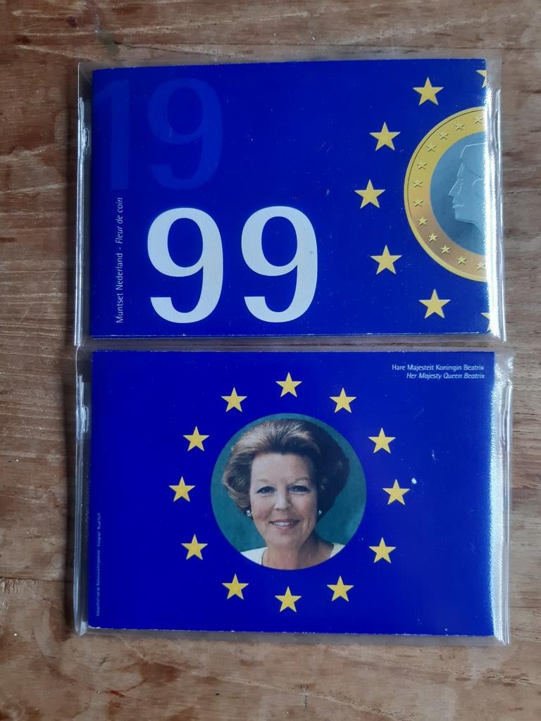 Jaarset Nederland guldenmunten 1999 FDC, Postzegels en Munten, Munten | Nederland, Ophalen of Verzenden, Koningin Beatrix