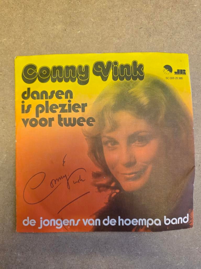 Conny vink - dansen is plezier voor twee, Gebruikt, 7 inch, Single, Ophalen of Verzenden