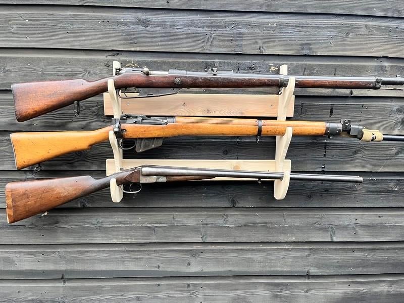 Wand rek T.B.V Geweer Zwartkruit Airsoft, Jacht, Schietsport, Ophalen of Verzenden, Overige soorten, Nederland, Kunstobject