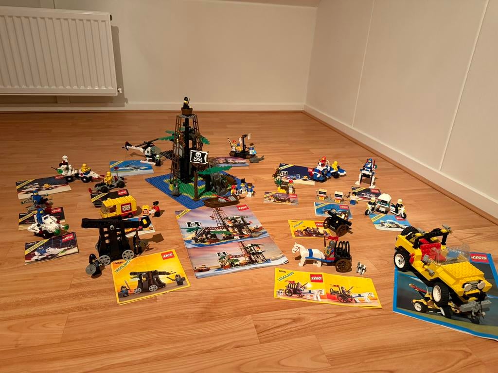 Lego partij oa Castle- Pirates - uit de jaren ‘80 en ‘90!, Ophalen of Verzenden, Gebruikt, Complete set, Lego