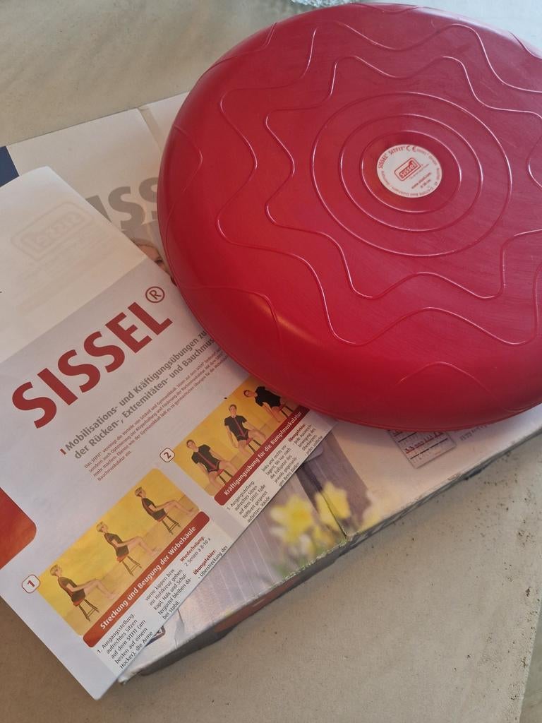 Sissel Sitfit Zitkussen • Rood • Doorsnee 33 cm, Ophalen of Verzenden, Zo goed als nieuw, Overige typen