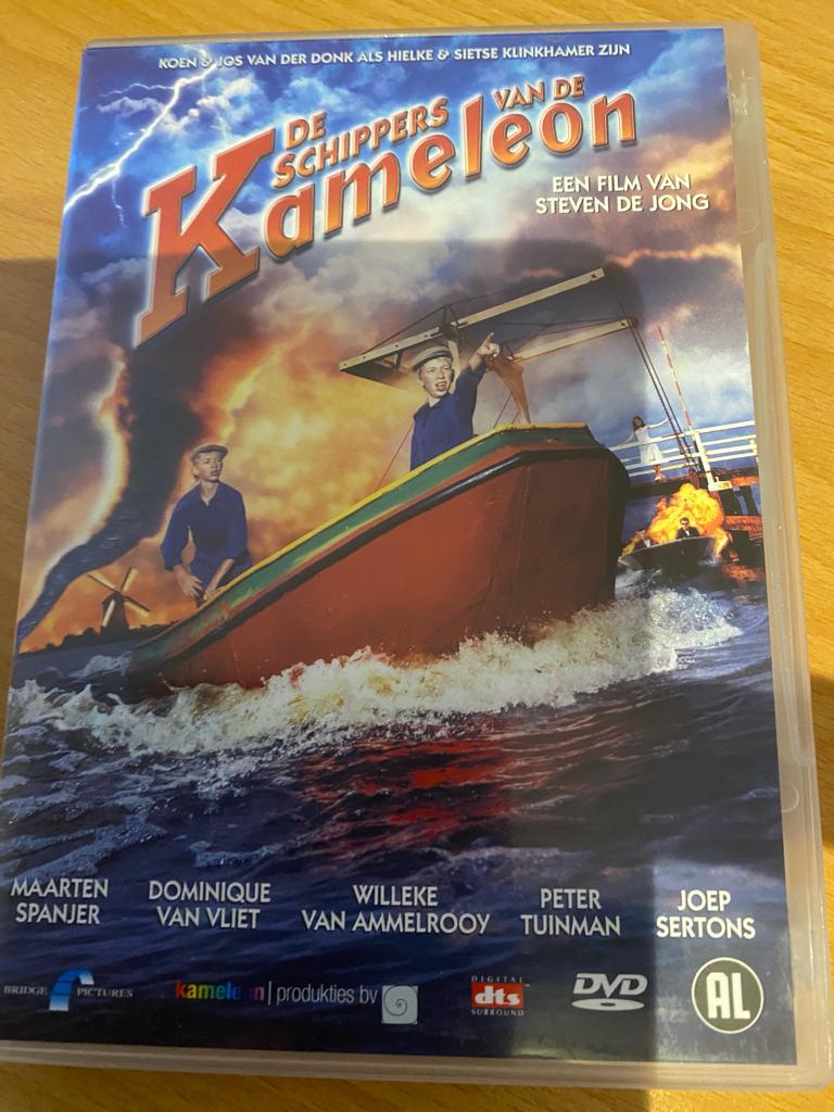 DVD De Schippers van de Kameleon, Alle leeftijden, Ophalen of Verzenden, Gebruikt, Avontuur