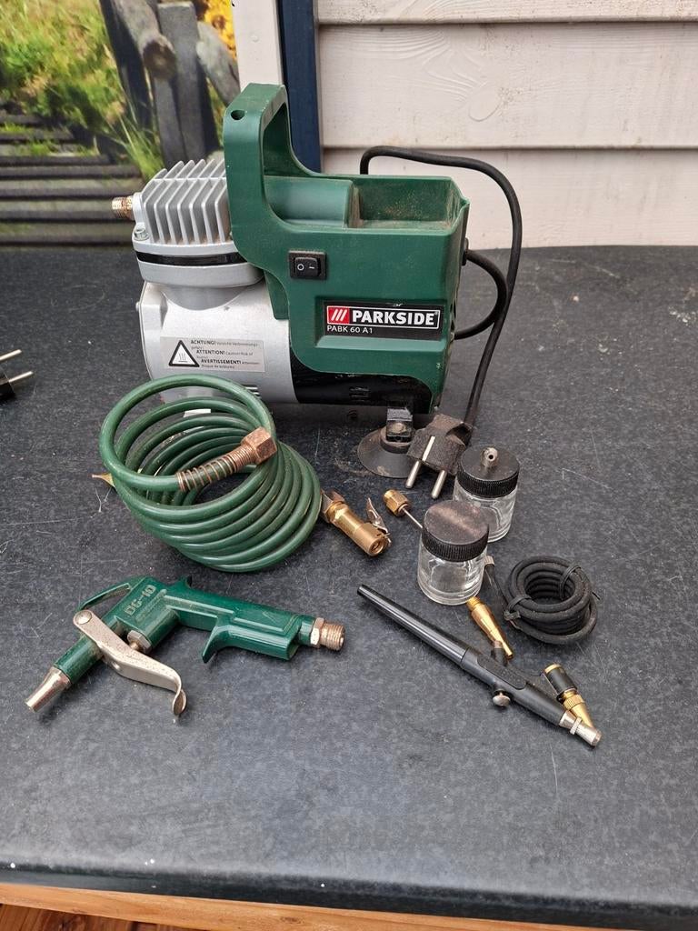 Parkside compressor PABK 60 A1, Ophalen