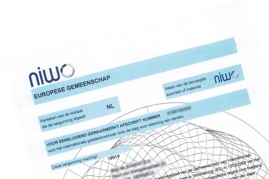 Extern transportmanagement NIWO vergunning, HBO, Vanaf 10 jaar, Overige vormen