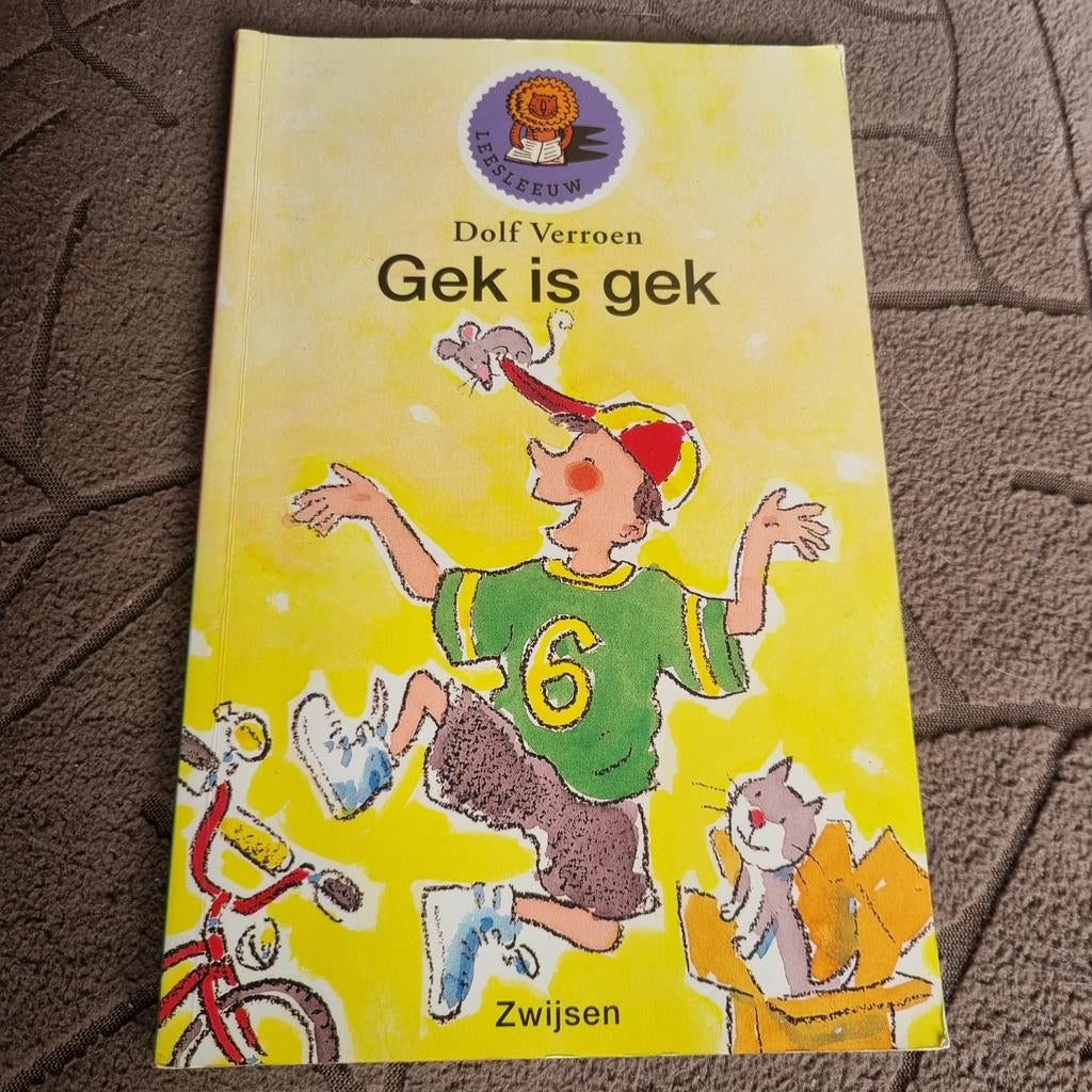 Gek is gek - Dolf Verroen (Leesleeuw) groep 3, Boeken, Ophalen of Verzenden, Gelezen, Dolf Verroen, Fictie algemeen