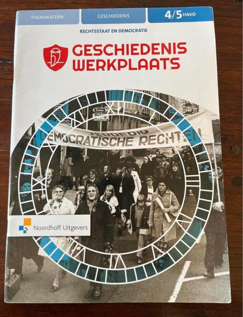 Rechtsstaat en democratie HAVO 5, Boeken, Ophalen of Verzenden, Zo goed als nieuw, HAVO, Geschiedenis