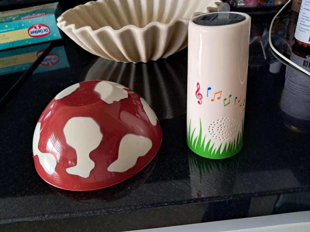 Efteling paddenstoel met geluid, Ophalen, Nieuw, Button of Speldje