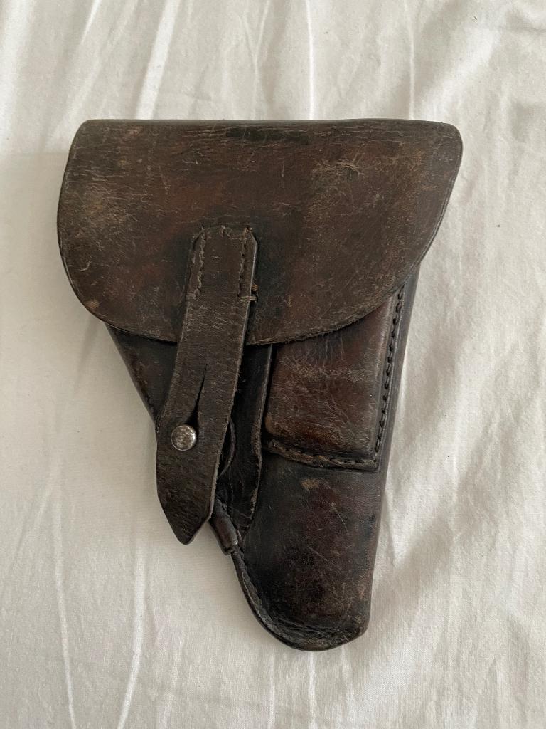 Duitse pistool holster WW2, Verzamelen, Ophalen of Verzenden, Landmacht, Duitsland, Kleding of Schoenen