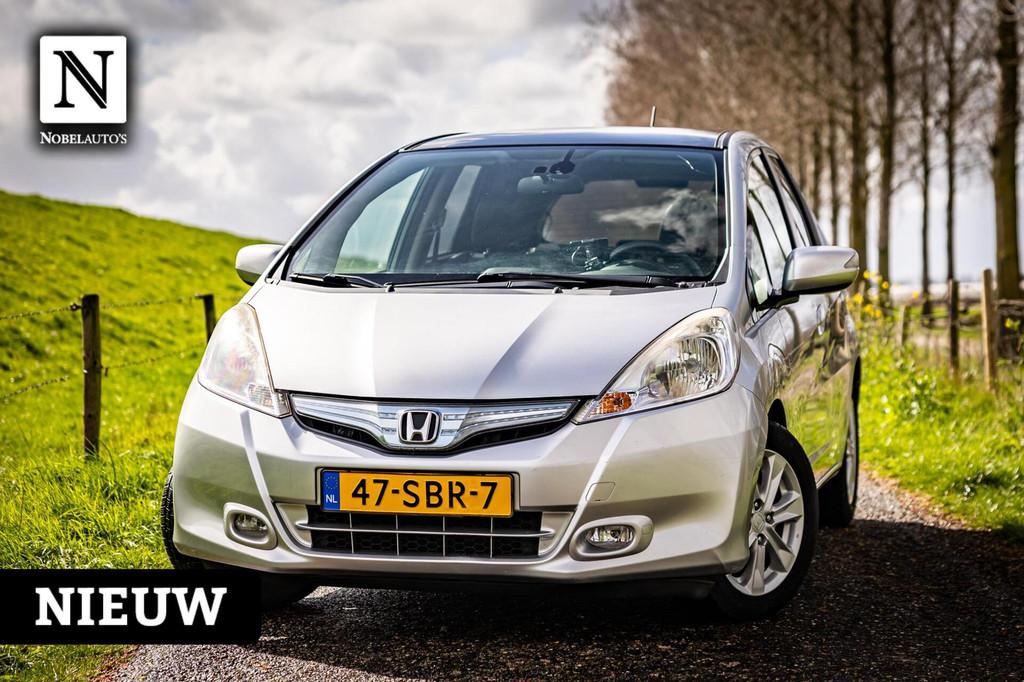 Honda Jazz 1.4 Hybrid Elegance|Panorama dak|Nap|LM Velgen, Auto's, Honda, Euro 5, Gebruikt, 4 cilinders, Met garantie (alle)