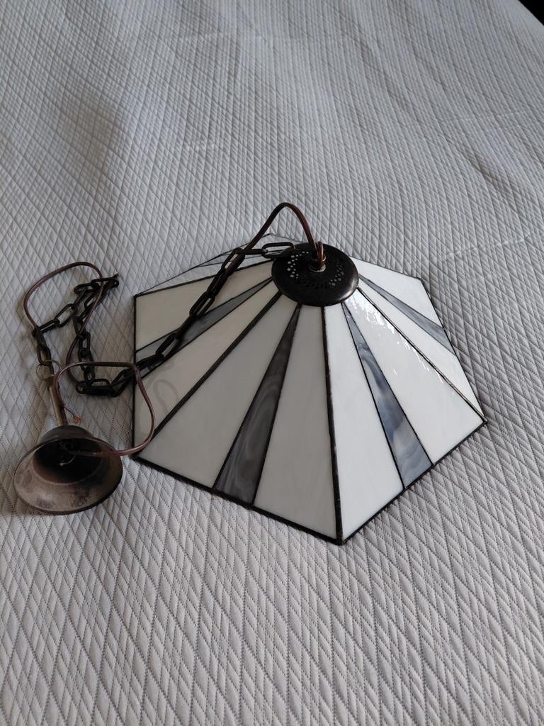 Tiffany hanglamp., Antiek en Kunst, Antiek | Lampen, Ophalen