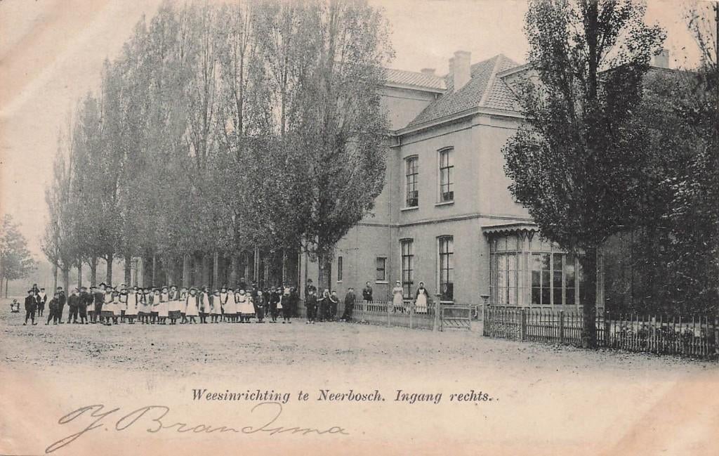 AZ754 Neerbosch Weesinrichting Nijmegen Ingang 1903, Verzenden, Voor 1920, Gelopen, Gelderland