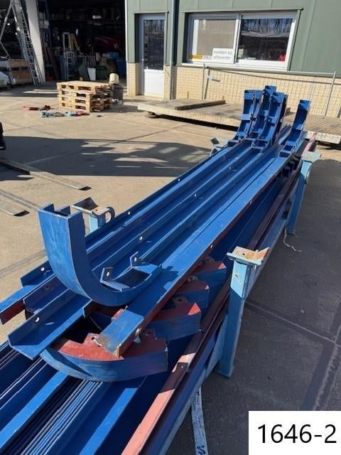 1646. Zwaar / paal / aanrijdbeveiliging / gegalvaniseerd, Doe-het-zelf en Verbouw, Ophalen, Gebruikt, IJzer