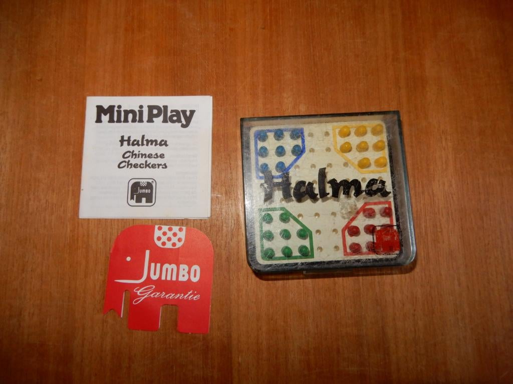 Jumbo Halma reisspel / chinese checkers of chinees dambord, Hobby en Vrije tijd, Gezelschapsspellen | Bordspellen, Jumbo, Gebruikt