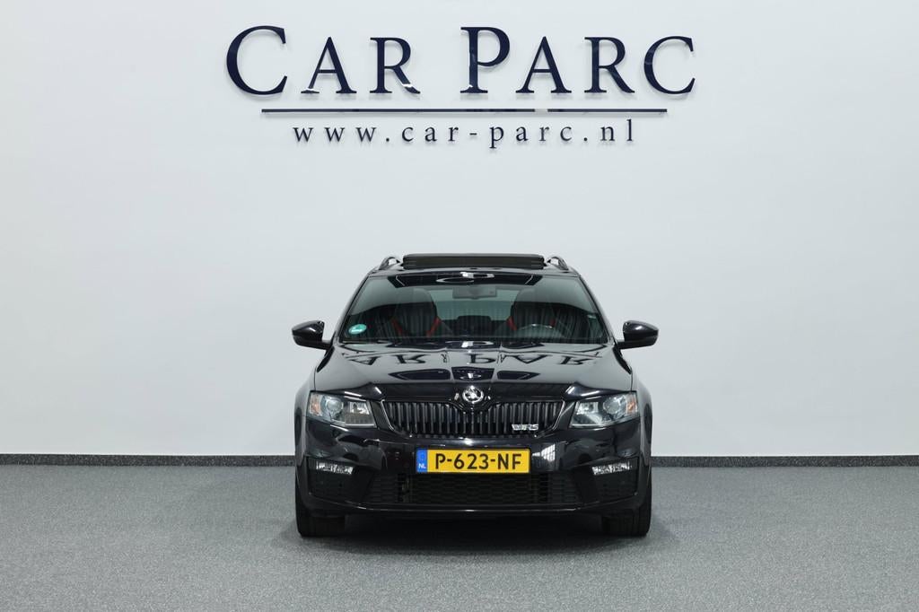 Skoda Octavia Combi 2.0 TSI RS 220+PK LED/PANO/HALF LEDER+S., Gebruikt, Euro 6, 4 cilinders, 1984 cc