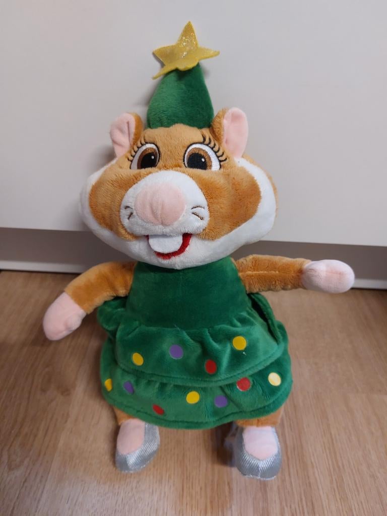 AH hamster knuffel kerst kerstboom, Ophalen of Verzenden, Overige typen