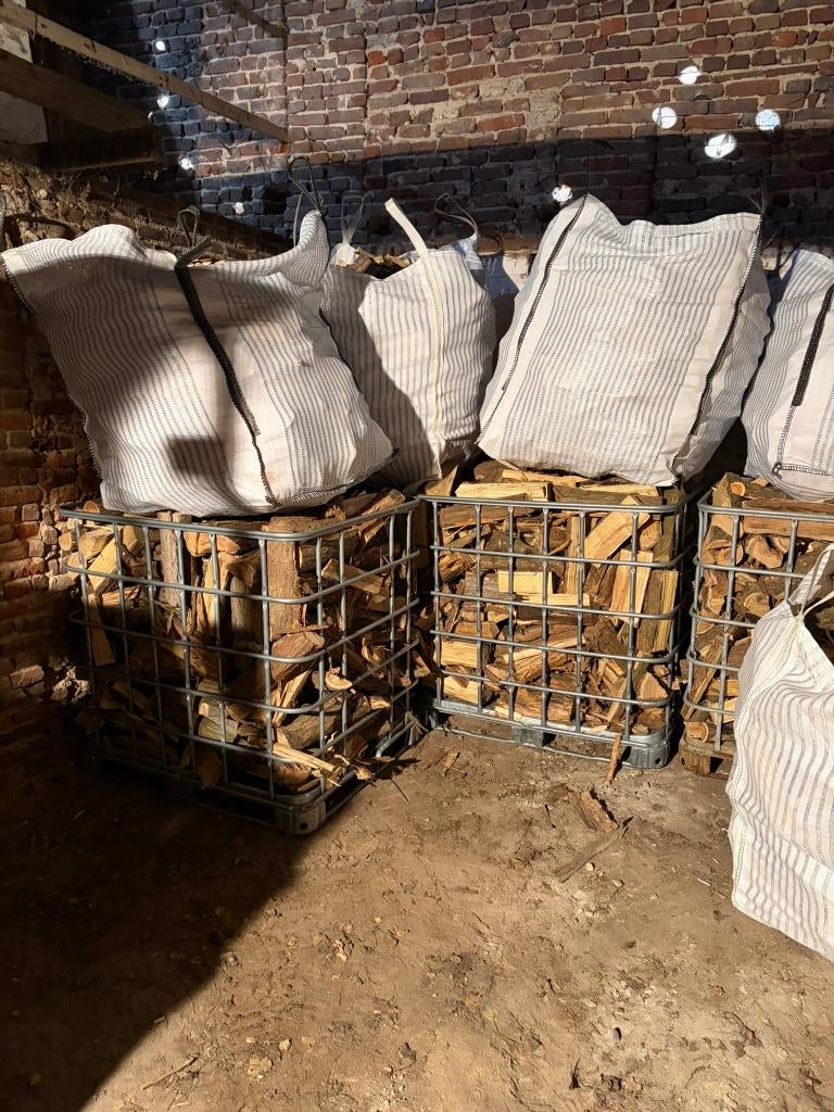 Brandhout, Tuin en Terras, Haardhout, 3 tot 6 m³, Ophalen of Verzenden, Overige houtsoorten, Blokken