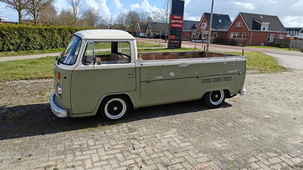 Vw T2b pickup 1974, Volkswagen, Particulier, 1205 kg, 3 stoelen