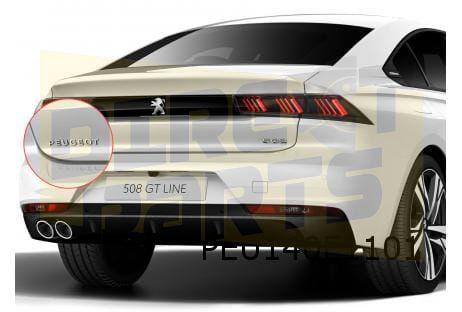 Peugeot 508 embleem tekst ''Peugeot'' achterklep Origineel!, -, Verzenden, -, Nieuw