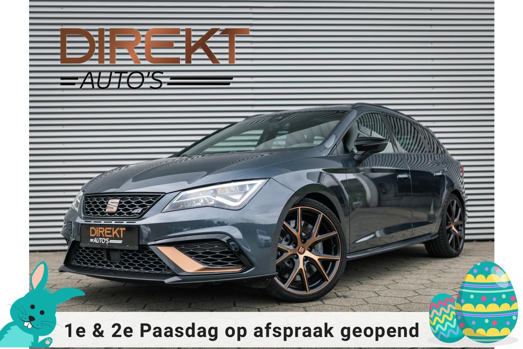 SEAT Leon ST 2.0 TSI CUPRA R 4DRIVE CARBON PANO BREMBO BEATS, Automaat, Gebruikt, Zwart, 4 cilinders