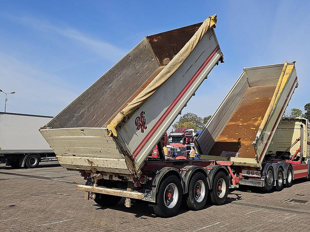 KELBERG 3 AXLE ALU TIPPER alu tipper combi, Overige kleuren, Bedrijf, ABS, Aanhangers en Opleggers