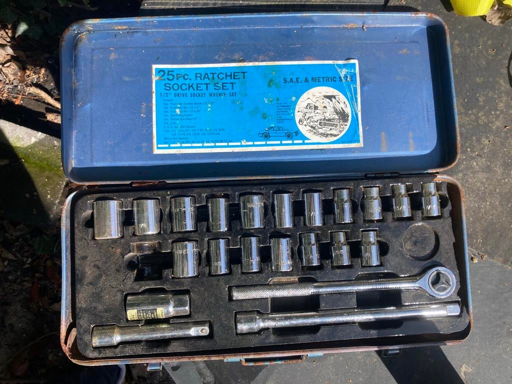 Dopsleutel set, Ophalen, Gebruikt