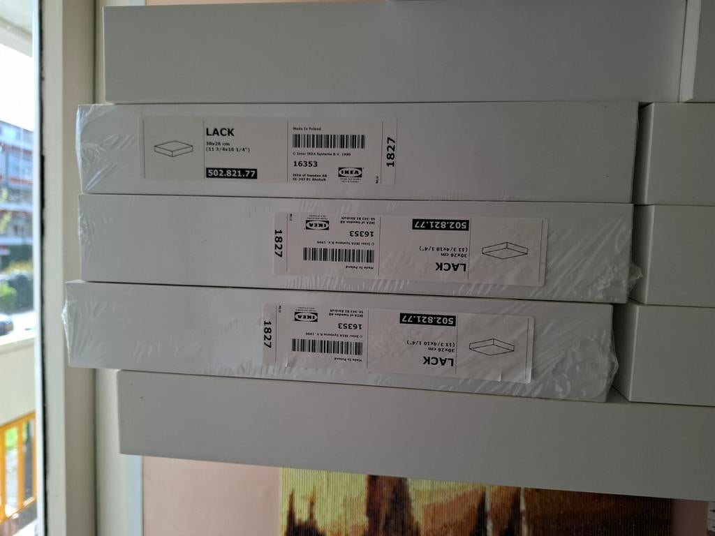 IKEA Lack plankjes, Ophalen of Verzenden