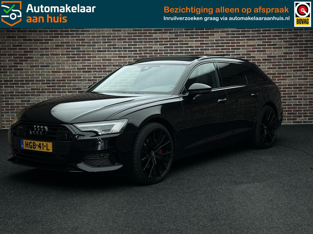Audi A6 Avant 45 TFSI quattro Sport S-line | Dak| Trekhaak|, Automaat, Gebruikt, 4 cilinders, Zwart