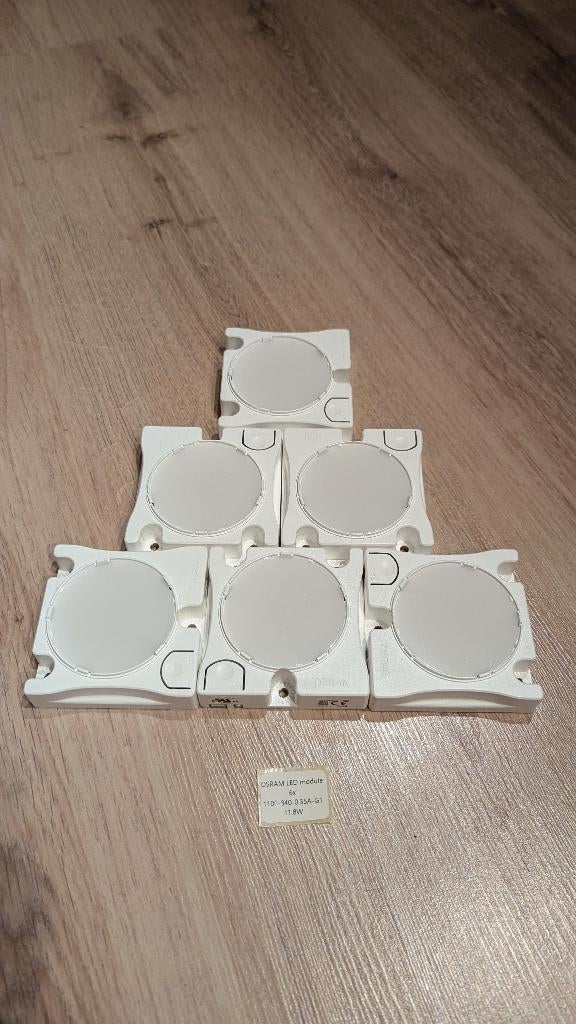 6x Osram LED module 11.8W, Ophalen of Verzenden