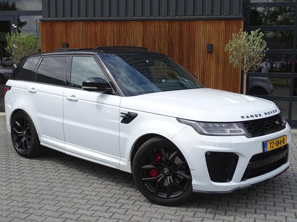 Land Rover Range Rover Sport SVR 5.0 V8 SC 576PK / LED / ful, Automaat, Gebruikt, Met garantie (alle), Adaptive Cruise Control