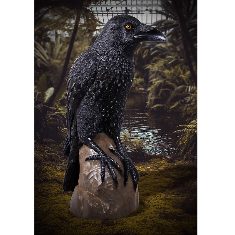Giant Mystic Night Raven – Raaf 99.1 x 53.3 x 149.9 cm, Verzamelen, Dierenverzamelingen, Ophalen, Nieuw, Overige typen