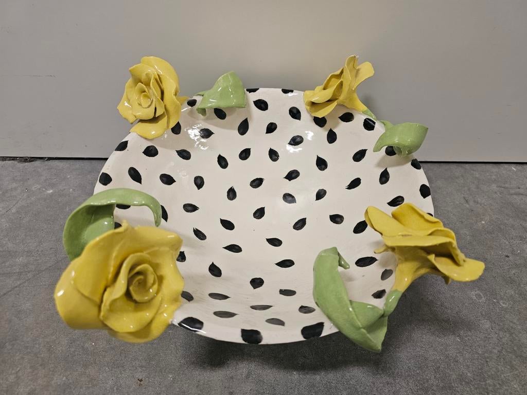 Originele Jan Wijers keramische schaal  - uitstekende staat!, Antiek en Kunst, Antiek | Keramiek en Aardewerk, Ophalen