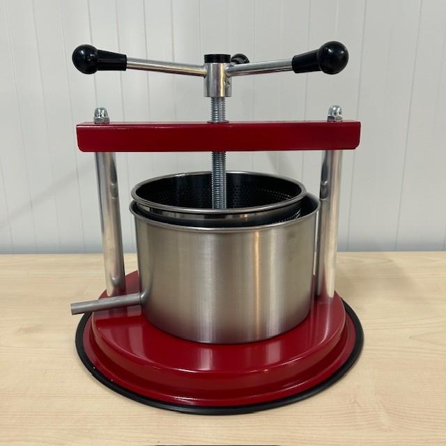 Fruitpers voor zacht fruit van INOX (RVS) in 3 maten, Huis en Inrichting, Niet ingevuld, Niet ingevuld, Nieuw, Ophalen of Verzenden