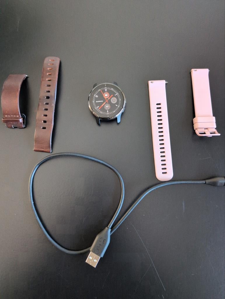 Garmin Venu 2 Plus Smartwatch met Amoled scherm, Snelheid, Zwart, Garmin, Ophalen of Verzenden