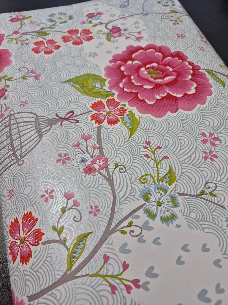 8 mtr PIP behang birds paradise voor 25,00, Verzenden, Nieuw