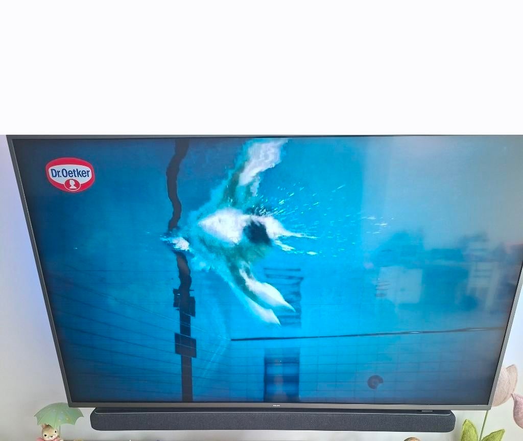Philips ambilight Smart led TV - 4K UHD 58inch, Ophalen, Philips, 50 Hz, 100 cm of meer