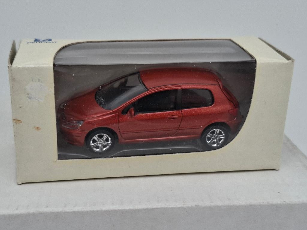Peugeot 307 - Norev 1/64, Verzenden, Zo goed als nieuw, Auto