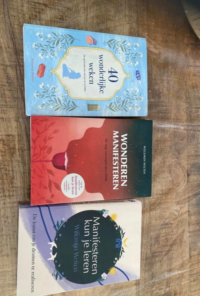 Set van 3 boeken van Willemijn Welten, Ophalen of Verzenden, Zo goed als nieuw, Spiritualiteit algemeen, Overige typen